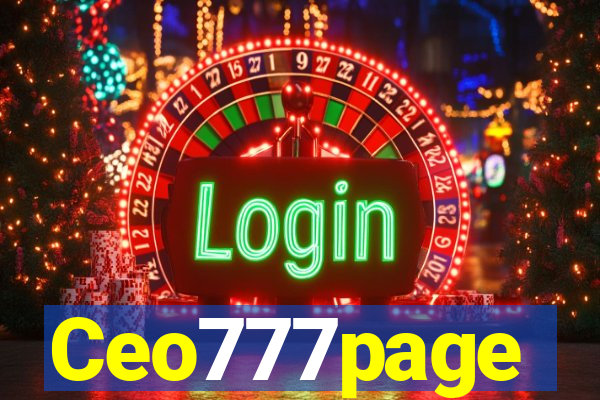 Ceo777page