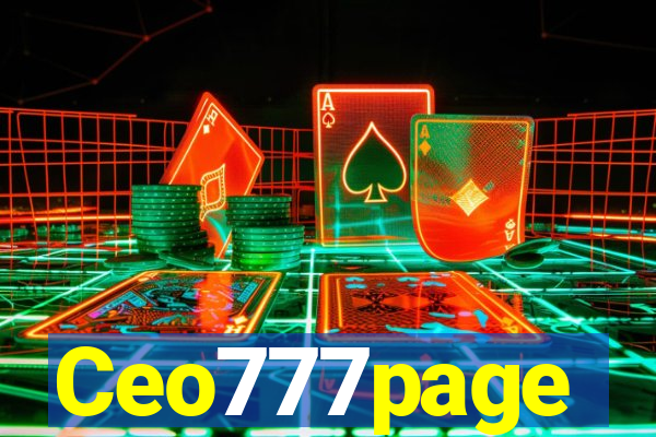 Ceo777page