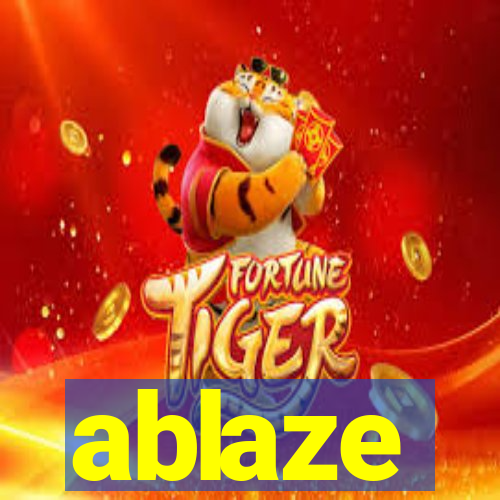 ablaze